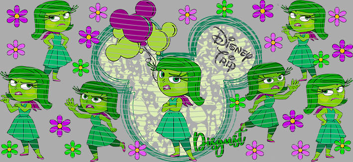 16oz Disney style-D-1234